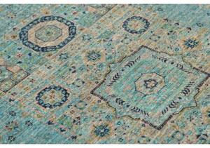 Tappeto Kairo Stilizzato Turchese Blu Scuro 80x122 Cm