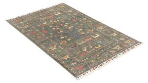 Tappeto Istintia Figurativo Verde Petrolio Avorio 76x124 Cm