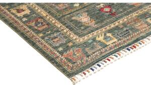 Tappeto Istintia Figurativo Blu Petrolio Beige 100x152 Cm