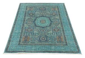 Tappeto Kairo Stilizzato Turchese Blu 103x150 Cm