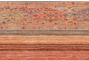 Tappeto Istintia Geometrico Rosso Mattone Blu Cobalto 100x146 Cm