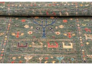 Tappeto Istintia Figurativo Verde Petrolio Blu 76x125 Cm