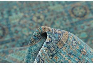 Tappeto Kairo Stilizzato Turchese Blu 103x150 Cm