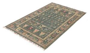 Tappeto Istintia Figurativo Blu Petrolio Beige 100x152 Cm