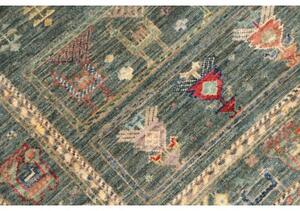 Tappeto Istintia Figurativo Blu Petrolio Beige 100x152 Cm