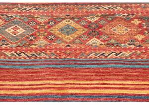 Tappeto Istintia Geometrico Rosso Mattone Blu Petrolio 96x148 Cm
