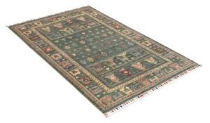 Tappeto Istintia Figurativo Blu Petrolio Beige 100x152 Cm