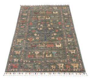 Tappeto Istintia Figurativo Verde Petrolio Blu 76x125 Cm