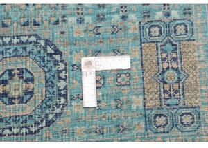 Tappeto Kairo Stilizzato Turchese Blu 103x150 Cm