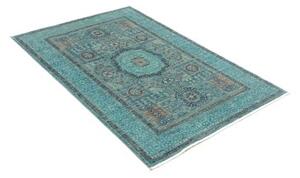 Tappeto Kairo Stilizzato Turchese Blu 103x150 Cm