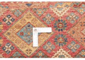 Tappeto Istintia Geometrico Rosso Mattone Blu Petrolio 96x148 Cm