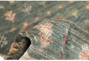 Tappeto Istintia Figurativo Blu Petrolio Beige 100x152 Cm