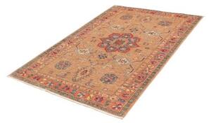 Tappeto Kazak Fine Stilizzato Ocra Rosso 119x173 Cm