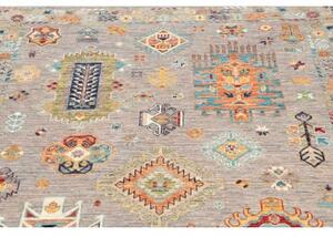 Tappeto Floralia Geometrico Grigio Multicolore 126x180 Cm