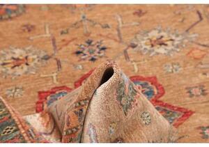 Tappeto Kazak Fine Stilizzato Ocra Rosso 119x173 Cm