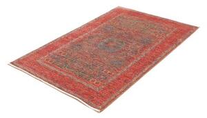 Tappeto Kairo Stilizzato Rosso Mattone Blu Petrolio 99x149 Cm