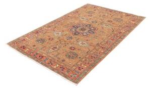 Tappeto Kazak Fine Stilizzato Ruggine Blu 126x192 Cm