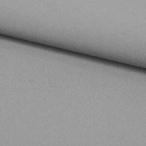 Tessuto tinta unita Panama stretchMIG31 grigio chiaro, altezza 150 cm
