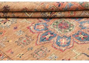 Tappeto Kazak Fine Stilizzato Ruggine Blu 126x192 Cm