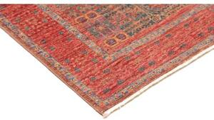 Tappeto Kairo Stilizzato Rosso Mattone Blu Petrolio 99x149 Cm