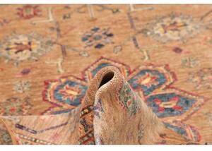 Tappeto Kazak Fine Stilizzato Ruggine Blu 126x192 Cm