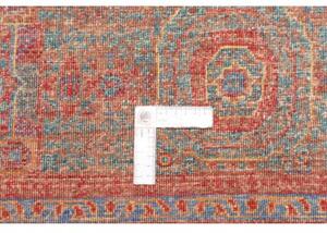 Tappeto Kairo Stilizzato Rosso Mattone Blu Petrolio 99x149 Cm