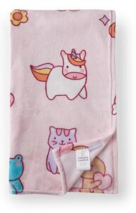 Coperta per bambini rosa in vello 130x170 cm Forever Together – Catherine Lansfield
