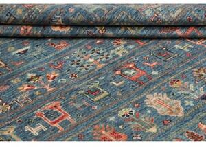 Tappeto Istintia Figurativo Blu Rosso Mattone 248x347 Cm