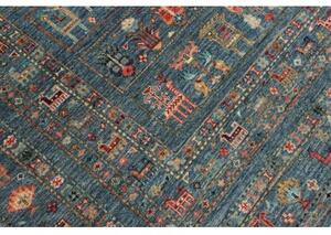 Tappeto Istintia Figurativo Blu Rosso Mattone 248x347 Cm
