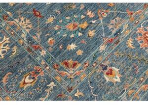 Tappeto Zigler Fine Floreale Azzurro Beige 270x368 Cm