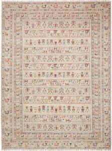 Tappeto Istintia Figurativo Beige Multicolore 253x344 Cm