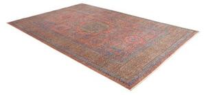 Tappeto Kairo Medaglione Terracotta Azzurro 210x301 Cm
