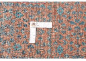Tappeto Kairo Medaglione Terracotta Azzurro 210x301 Cm