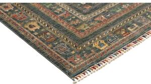 Tappeto Istintia Figurativo Blu Petrolio Multicolore 203x242 Cm