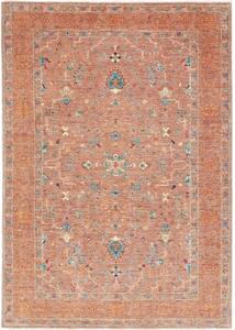 Tappeto Zigler Fine Stilizzato Ruggine Azzurro 166x238 Cm