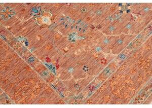 Tappeto Zigler Fine Stilizzato Ruggine Azzurro 166x238 Cm
