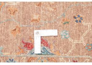 Tappeto Zigler Fine Stilizzato Ruggine Azzurro 166x238 Cm