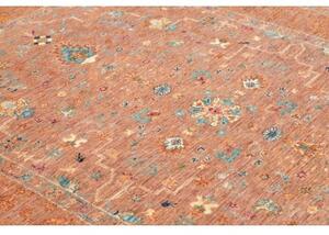 Tappeto Zigler Fine Stilizzato Ruggine Azzurro 166x238 Cm
