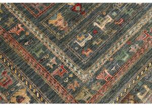 Tappeto Istintia Figurativo Blu Petrolio Multicolore 203x242 Cm