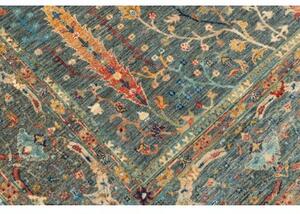 Tappeto Floralia Floreale Verde Petrolio Avorio 205x288 Cm