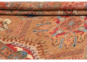 Tappeto Kazak Fine Stilizzato Ruggine Blu 174x236 Cm