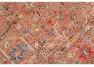 Tappeto Zigler Fine Floreale Ruggine Blu 168x239 Cm
