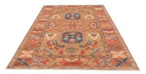 Tappeto Kazak Fine Stilizzato Ruggine Blu 174x236 Cm