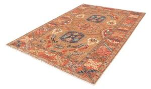 Tappeto Kazak Fine Stilizzato Ruggine Blu 174x236 Cm
