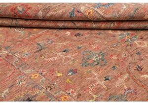 Tappeto Zigler Fine Floreale Ruggine Blu 168x239 Cm