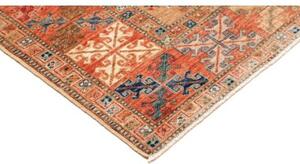 Tappeto Kazak Fine Stilizzato Ruggine Blu 174x236 Cm