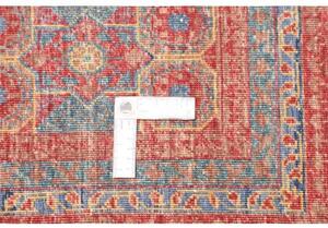 Tappeto Kairo Stilizzato Rosso Mattone Blu Petrolio 175x240 Cm
