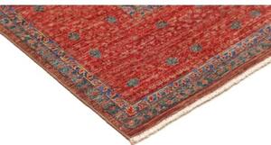 Tappeto Kairo Stilizzato Rosso Mattone Blu Petrolio 175x240 Cm