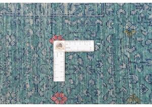 Tappeto Kairo Stilizzato Verde Petrolio Blu 210x294 Cm