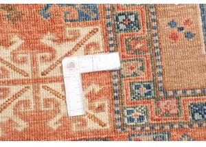 Tappeto Kazak Fine Stilizzato Ruggine Blu 174x236 Cm